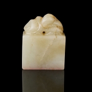 Hetian jade seal ‘Camel’, Qing dynasty