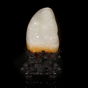 Piedra de jade tallado 