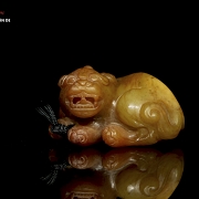 Figura de jade tallado