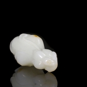 Colgante de jade blanco de Hetian