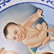 Plato de porcelana