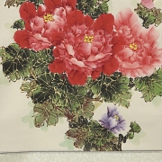 Chinese painting ‘Peonies’, 20th century - 3