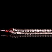 Collar mala de 108 cuentas de liulí, dinastía Qing - 4