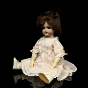 Muñeca de porcelana, Europa, ca. 1895-1915