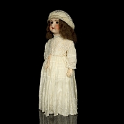 Muñeca de porcelana de SFBJ , París, c. 1920-1925