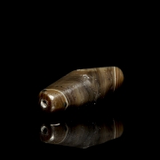 Ancient carved agate ‘Dzi’ bead - 1