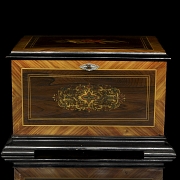 Caja de marquetería de estilo Neoclásico, s.XX - 6