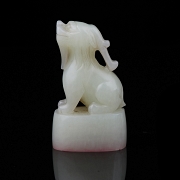 Sello de jade blanco