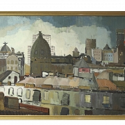 20世纪西班牙画派《马德里屋顶》 - 5