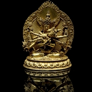 Buda de bronce dorado 