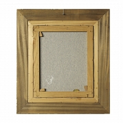 20世纪西班牙画派《花瓶与鲜花》