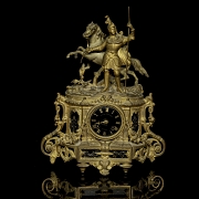 Reloj de sobremesa estilo Napoleón III, Samuel Marti et Cie., c. 1870–1880