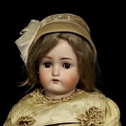 Muñeca de porcelana, Catterfelder Puppenfabrik, Alemania, c. 1910-1920