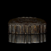 Placa de asta tallada