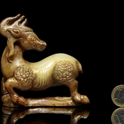 Figura de jade tallado 