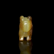 Figura de ágata tallada