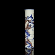 Porcelain container ‘Mountain Landscape’, 20th century