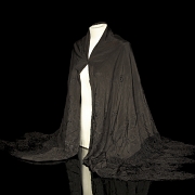 Mantón de Manila negro, s.XX