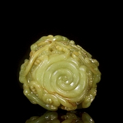 Incensario de jade amarillo 
