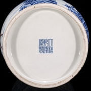 Jarrón de porcelana esmaltada 