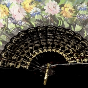 两把扇子，《花与景》，20世纪