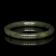 Carved jade bracelet, 20th century - 3