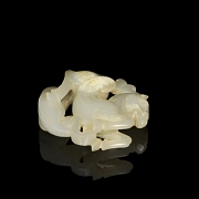 Colgante de jade tallado 