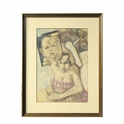 安东尼奥·德·伊格纳西奥·维森斯 Antonio De Ignacio Vicens，《母性》，1972年