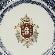 Plato de porcelana