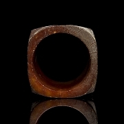 Cong de jade tallado, cultura Liangzhu