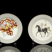 Salvador Dalí (1904-1989) Pareja de platos