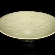 Celadon glazed porcelain bowl, Song style - 5