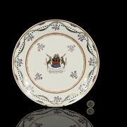 Plato de porcelana