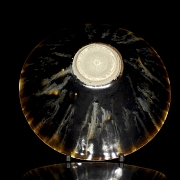 Stoneware bowl with ‘Hare skin’ glaze, Song style - 3