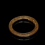Brazalete de jade amarillo