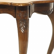 Wall console, following Chippendale models, 20th century