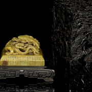 Sello de jade amarillo