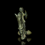 Iron Age (3rd-2nd c. BC) ‘Fibula of a horseman on horseback with shield’ - 2