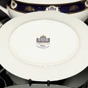 Versailles Fine Porcelain “Complete Tableware Set,” 20th century
