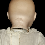 Muñeca de porcelana de carácter Kestner, molde 126, Alemania, c. 1915-1920