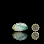 Amuleto de ágata bicolor, dinastía Liao