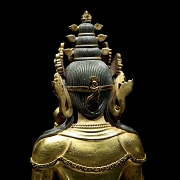 Buda de bronce dorado 