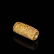 Colgante tubular de jade, cultura Hongshan - 5