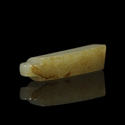 Small carved jade pendant, 20th century - 6