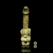 Carved stone figure, Hongshang culture style - 7