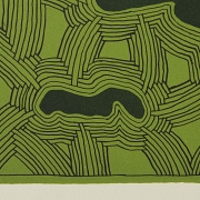 Alfredo Alcain Partearroyo (1936) “Manchitas sobre verde”, 2003 - 5