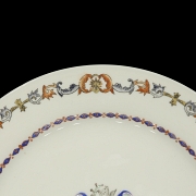 Plato de porcelana 