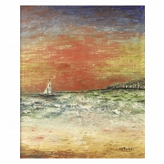 奥尔图尼奥 Ortuño （20世纪）《海上帆船》