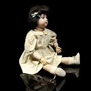 Muñeca de porcelana, Europa, ca. 1895-1920