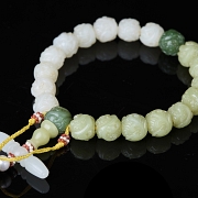 Pulsera de cuentas de jade 
